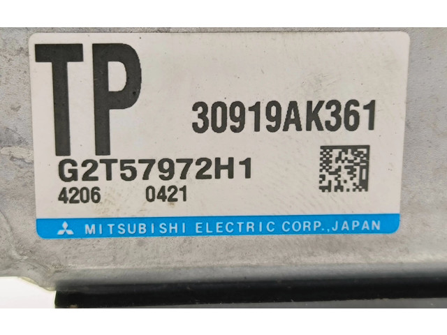 Блок управления коробкой передач 30919AK361, G2T57972H1   Subaru Forester SK