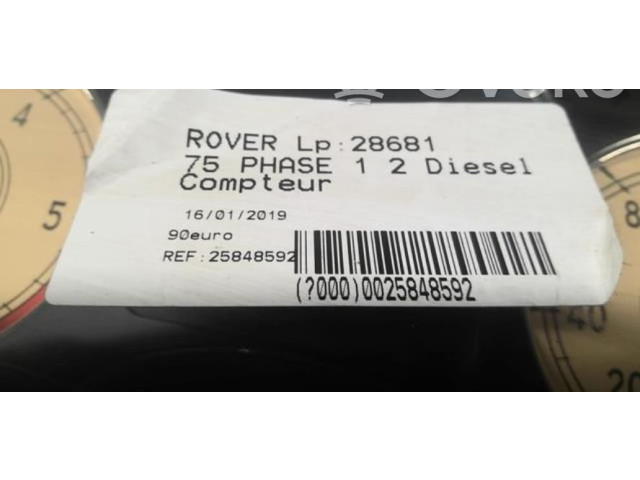 Přístrojová deska Alfa Romeo 75 2000 NT