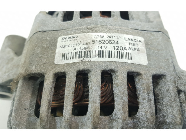 Генератор 51820624, C75824111 Alfa Romeo Giulietta 1.6
