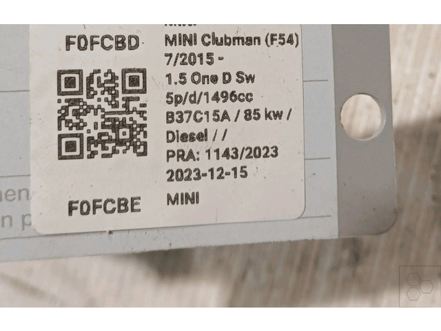 Генератор 12317640132 Mini Cooper Countryman F60