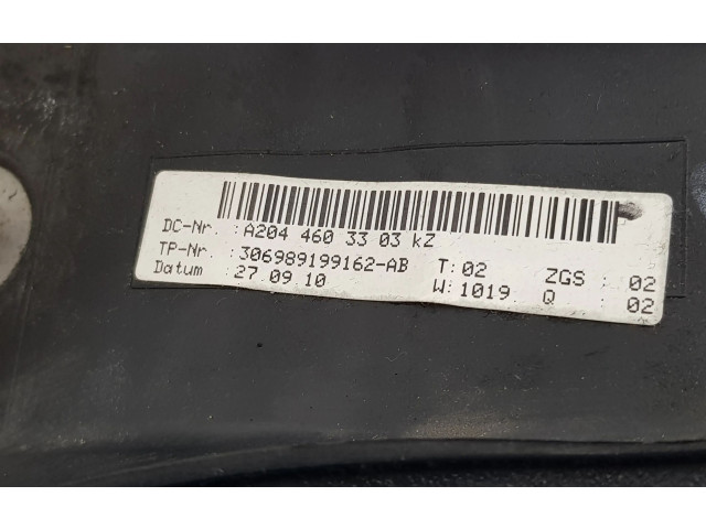 Volant Mercedes-Benz GLK (X204) 2010 A2044603303, A2044603303