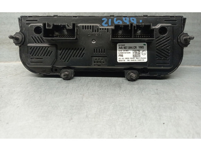 Блок управления климат-контролем 3V0907044CR, 90156047   Skoda Superb B8 (3V)