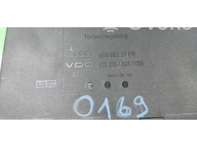 Блок комфорта 4B0962258H, 4B0962258H.   Audi A6 S6 C5 4B   