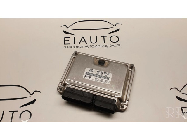 Блок управления двигателя 022906032BN, 0261207688   Volkswagen Phaeton