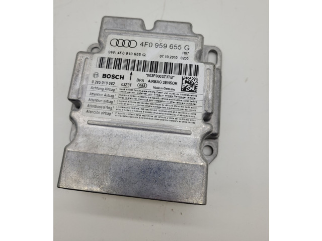 Блок подушек безопасности 4F0959655G, 0285010682   Audi A6 S6 C6 4F