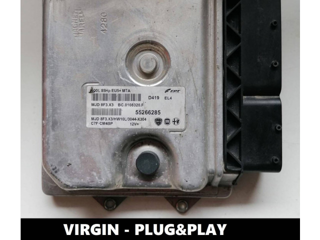 Блок управления двигателем Блок управления 55266285, MJD8F3X3 Fiat 500L