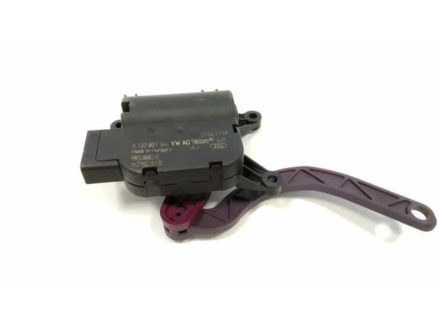 Двигатель задвижки потока воздуха