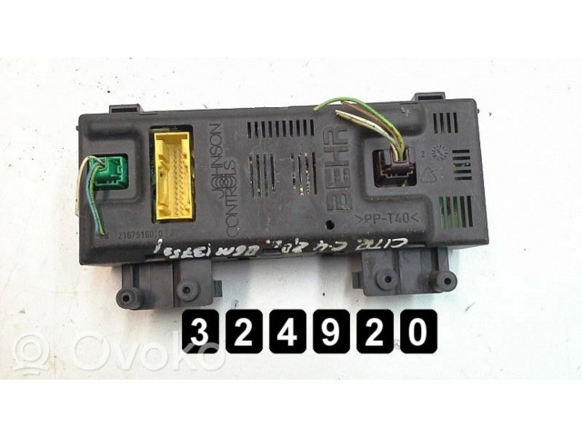 Блок управления климат-контролем 9658084577   Citroen C4 I