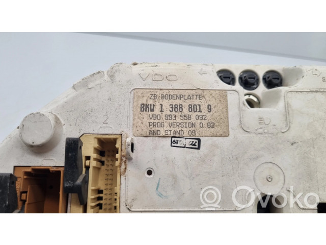 Přístrojová deska BMW 5 E34 1991 13888019, 1388801