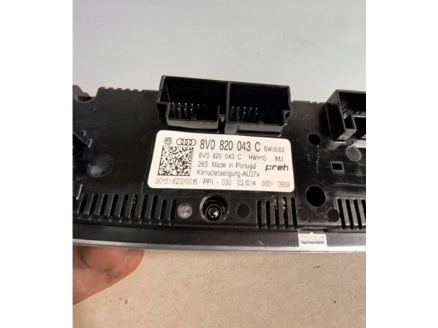 Блок управления климат-контролем 8V0820043C   Audi A3 S3 8V