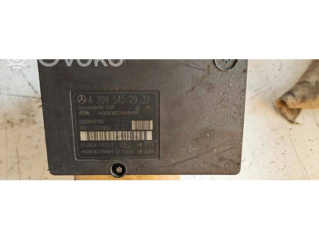 Блок АБС A2095452932, 00009421D0   Mercedes-Benz  CL C215  2000-2006 года