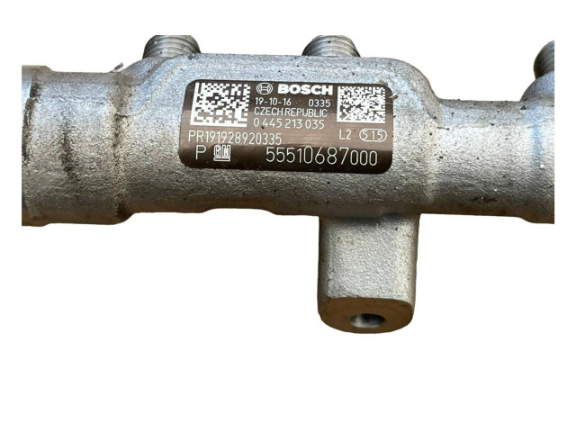 Vstřikovací lišta 0445213035, 55510687000   Opel Astra K     