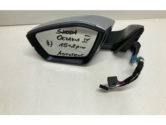 Зеркало электрическое Skoda Octavia Mk4 2019 - года