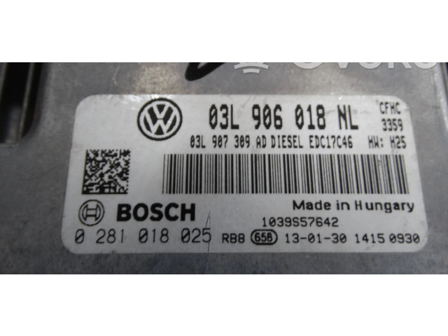 Řídící jednotka 03L906018NL   Volkswagen Caddy 2015