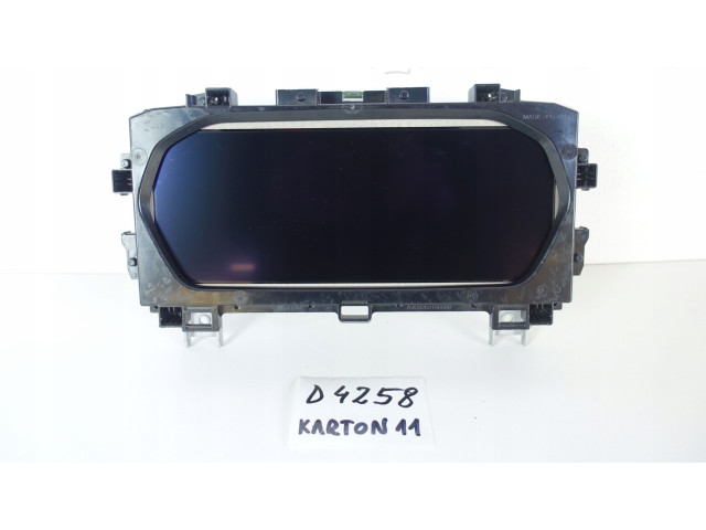 Přístrojová deska Audi Q4 Sportback e-tron 2022 LICZNIK VIRTUAL ZEGARY LCD AUDI E-TRON Q4 89A 89A920725