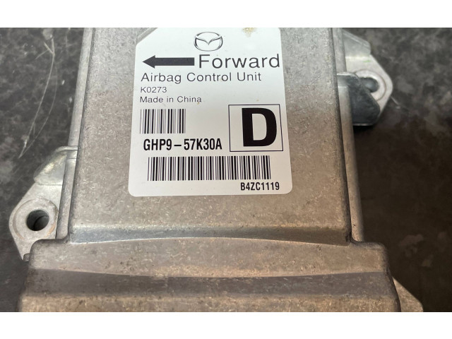 Блок подушек безопасности GHP957K30A, B4ZC1119 Mazda 6