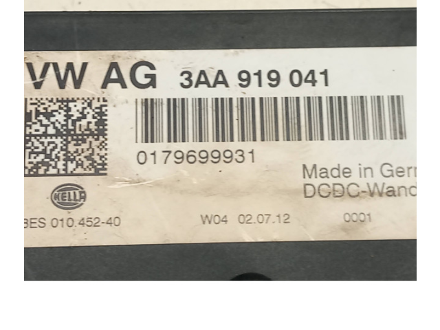 Lenkrad Seat Alhambra (Mk2) 2010 - года 3AA919041, 0179699931