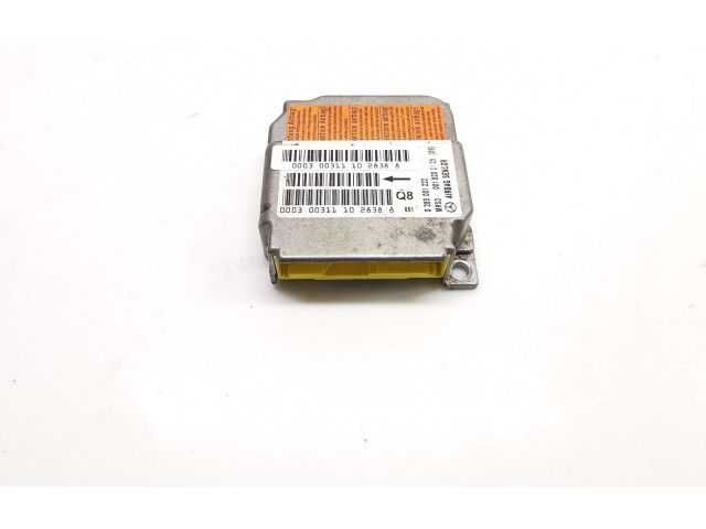 Блок подушек безопасности 0018203126, 0285001222 Mercedes-Benz A W168