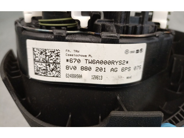 Подушка безопасности водителя 8V0880201AG, 8V0880201AG   Audi A3 S3 8V