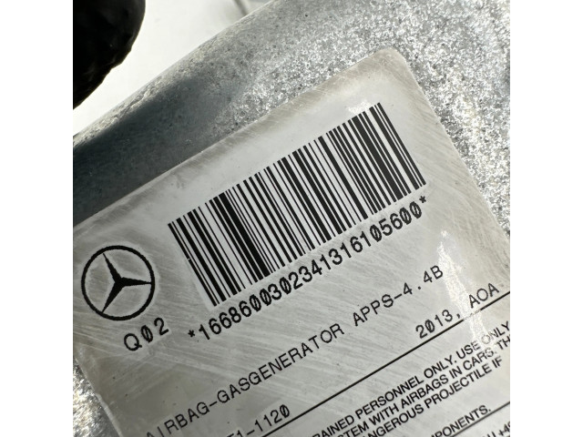 Подушка безопасности пассажира A1668600302   Mercedes-Benz GL X166