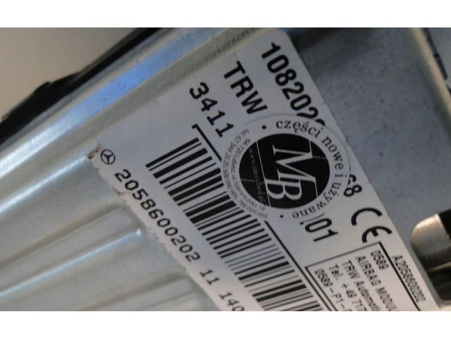 Подушка безопасности для колен A2058600202, A2058600202   Mercedes-Benz GLC X253 C253