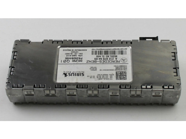 Блок управления A2128706489   Mercedes-Benz E W212