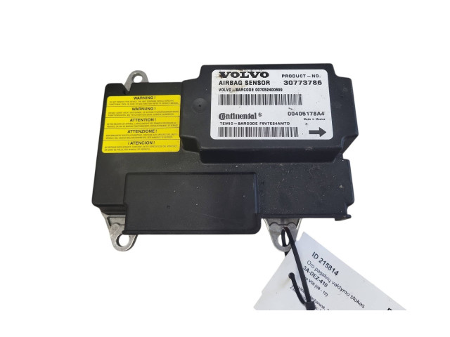 Блок подушек безопасности 30773786, 00405178A4   Volvo V50