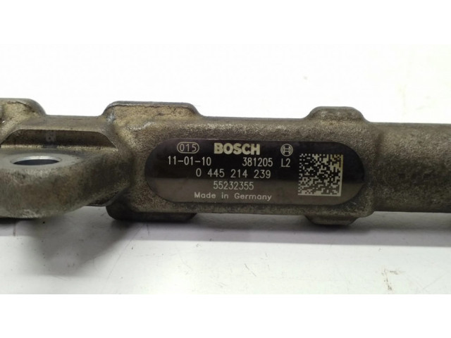 Vstřikovací lišta 0445214239, 55232355 Fiat Punto (199) pro naftový motor 1.3