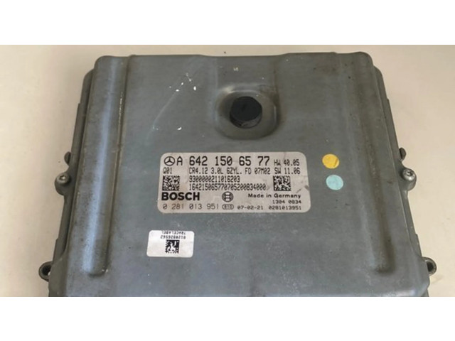 Řídící jednotka A6421506577, 0281013951 Mercedes-Benz R W251 2007