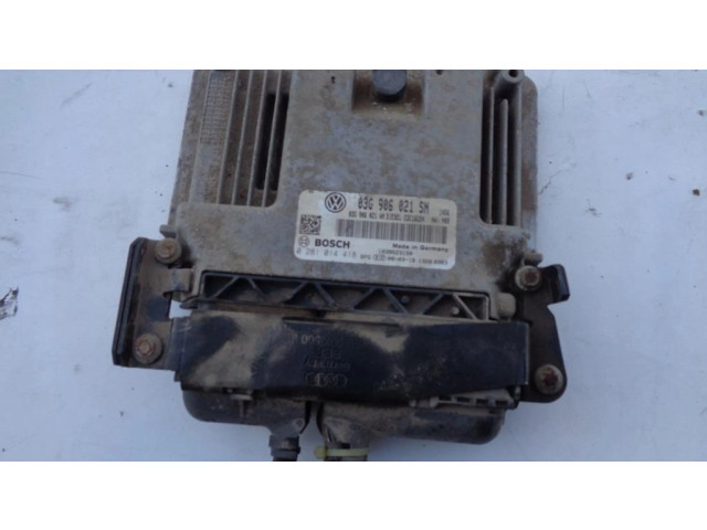 Блок управления двигателя 03G906021SN Seat Altea