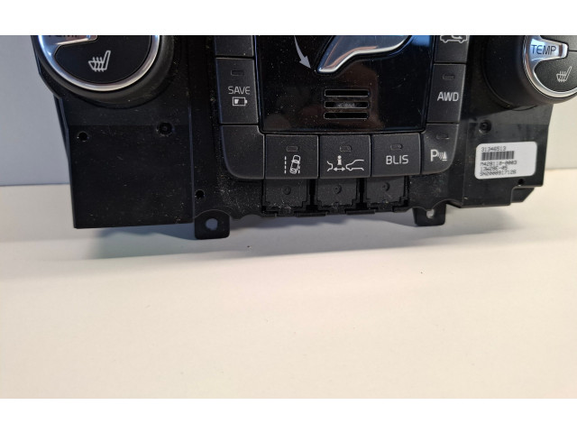 Блок управления климат-контролем 31346513   Volvo V60