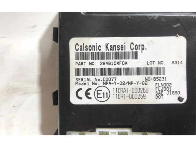 Блок управления 284B15XF0A   Mercedes-Benz W470