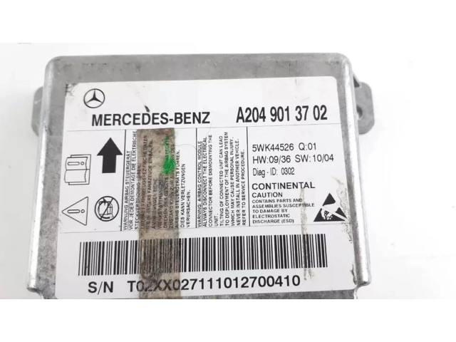 Блок подушек безопасности A2049013702   Mercedes-Benz GLK (X204)