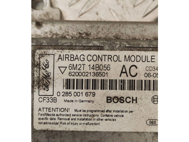 Блок подушек безопасности 6M2T14B056ac, 0285001679   Ford S-MAX