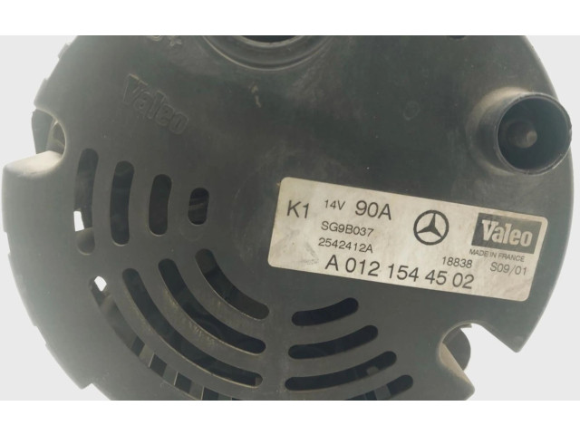Генератор A0121544502   Mercedes-Benz A W168      