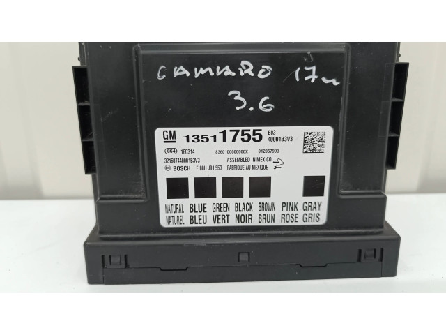 Блок комфорта 13511755 Chevrolet Camaro