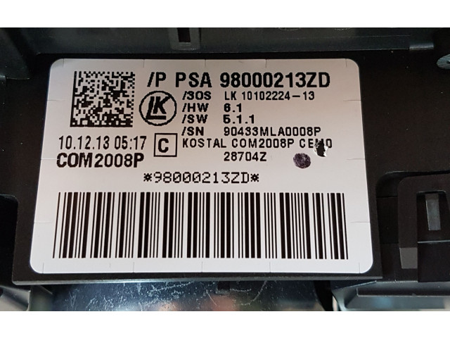 Подрулевой шлейф SRS 98000213ZD Citroen C4 II