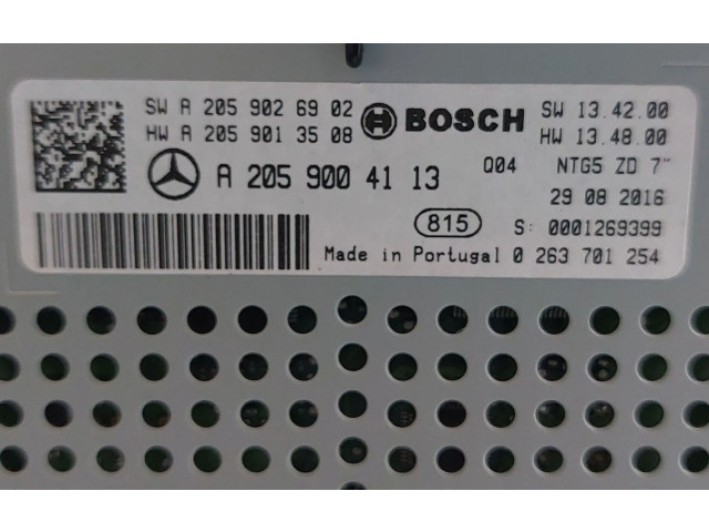 Дисплей    A2059004113   Mercedes-Benz GLC X253 C253