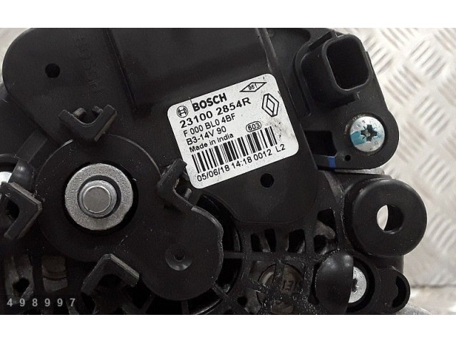 Генератор 231002854r, f000bl04bf Dacia Logan II