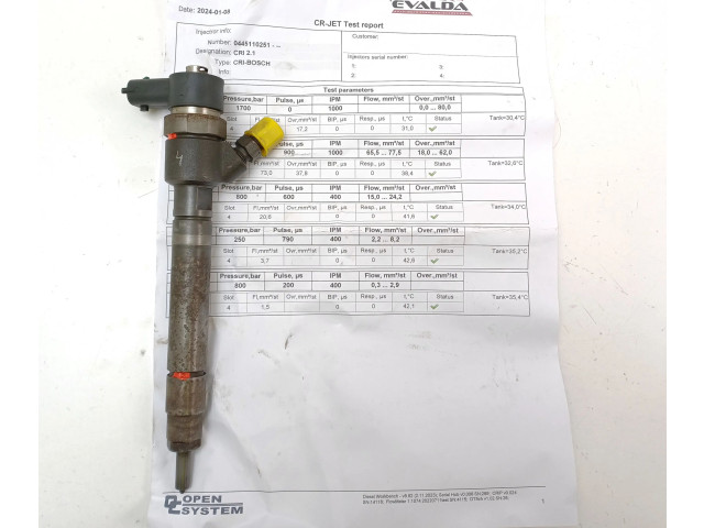 Форсунка 0445110251, 30750283    Volvo XC90   