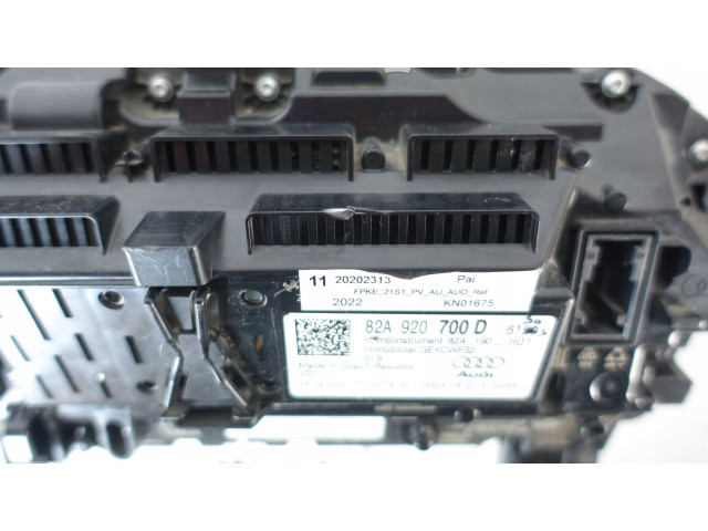 Панель приборов 82A920700D Audi A1