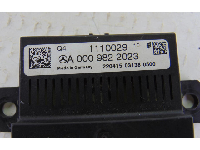 Řídící jednotka A0009822023 Mercedes-Benz CLA C117 X117 W117 2015