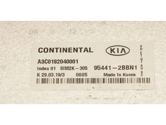 Блок управления двигателя 95441-2BBN1   KIA Ceed