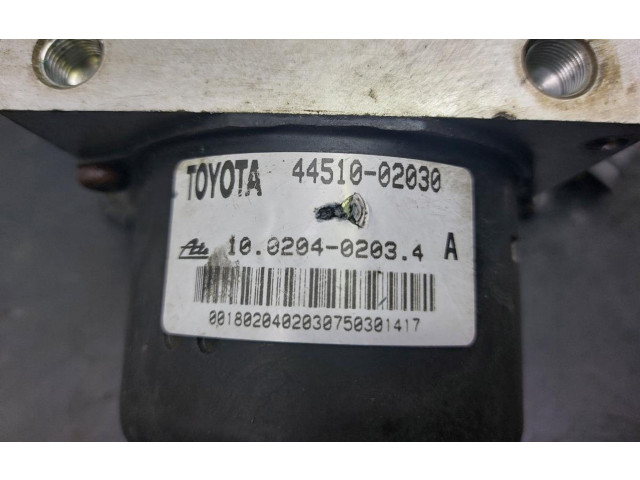 Блок АБС 4451002030, 44510-02030   Toyota  Corolla Verso E121  2001 - 2004 года