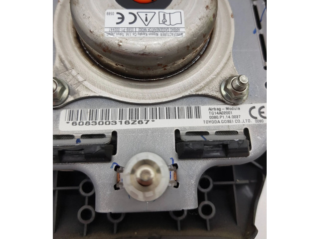 Подушка безопасности водителя TG14A02001 Mitsubishi L200