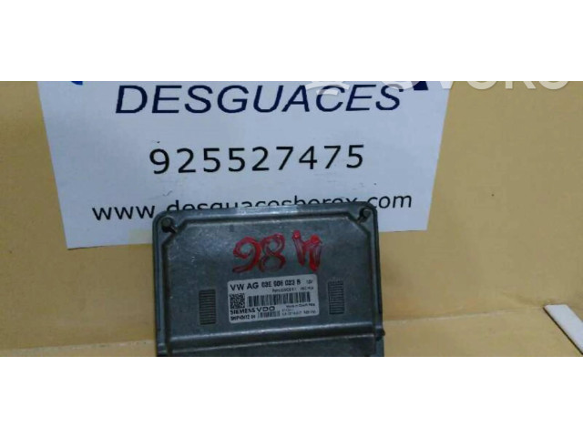 Блок управления двигателем ECU 03E906023B Skoda Fabia Mk2 (5J)