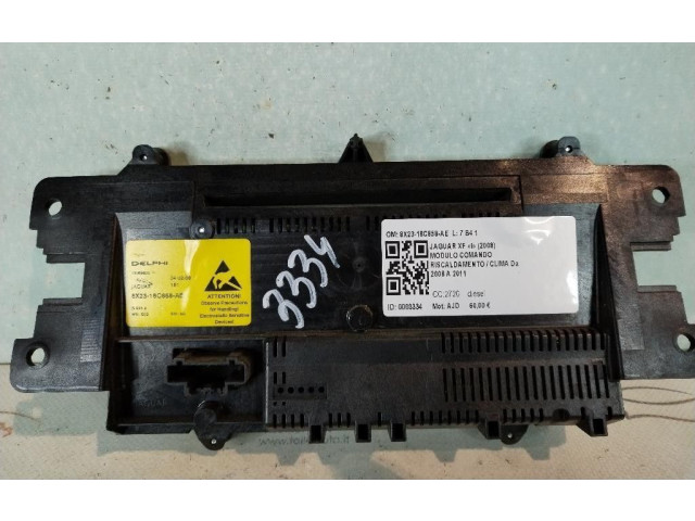 Блок управления климат-контролем 8X23-18C858-AE, 8X23-18C858-AE Jaguar XF X250