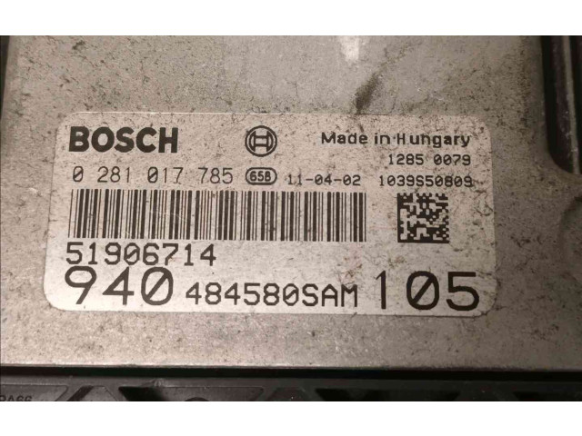 Řídící jednotka 51916024 Alfa Romeo Giulietta 2011