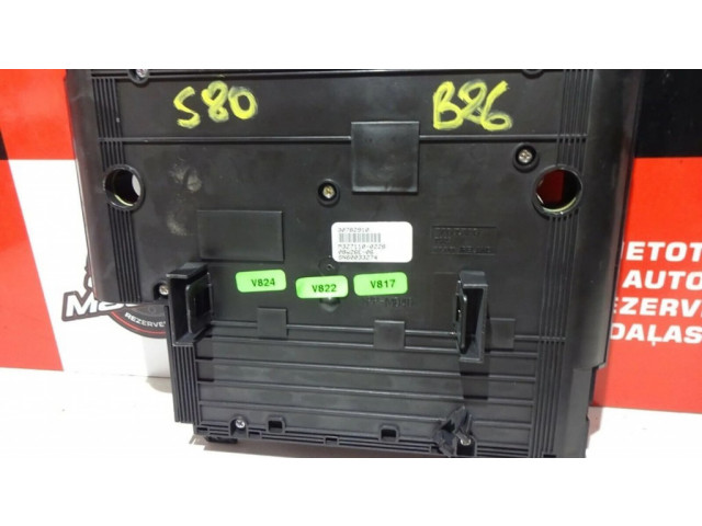 Блок управления климат-контролем 30782910   Volvo S80