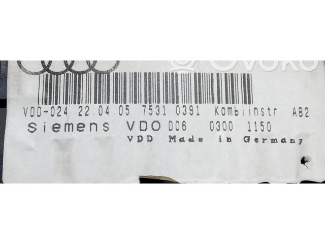 Панель приборов 8P0920930, 8P0920930 Audi A3 S3 A3 Sportback 8P